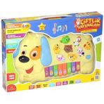 Can Toys CNA-CNL2223 Türkçe Sesli Eğitici Köpek Figürlü Oyuncak Piyano