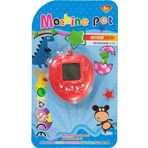 Can Toys Kırmızı Renk Sanal Bebek Oyunu 7 cm 168 Oyunlu Tamagotchi