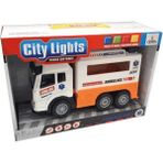 can toys oyuncak ışıklı ve sesli ambulans kamyon - Yok