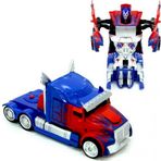 Can Toys Tek Tuşla Robota Dönüşen Çek Bırak Oyuncak Araba