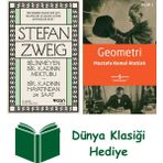Can Yayınları Bilinmeyen Bir Kadının Mektubu - Bir Kadının Hayatından 24 Saat + Geometri + Dünya Klasiği Hediye - Hayır