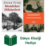 Can Yayınları Memleket Hikâyeleri + Geometri + Dünya Klasiği Hediye - Hayır