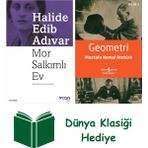 Can Yayınları Mor Salkımlı Ev + Geometri + Dünya Klasiği Hediye - Hayır