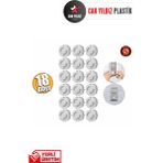 Can Yıldız Plastik Priz Kapağı, Bebek Ve Çocuk Güvenlik Koruma Piriz Kapatıcı, Priz Koruyucu