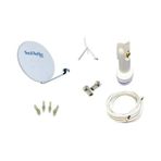 Canak Anten Seti (Canak+Lnb+10 Mt Kablo+2 Adet Konnektor+4 Adet Celik Dubel)