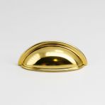 Çanak Kulp 64 Mm Gold Altın Renk Metal Mobilya Çekmece Dolap Kapak Kulpu Modern Mutfak Kulpları
