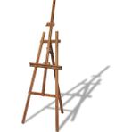 Çanakcı Ahşap Renkli Resim Şövalesi 172 cm Üç Ayaklı Stüdyo Tipi Kullanım için