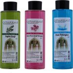 Çanakkale Kolonyaları 3x400 ml Zeytin Çiçeği - Japon Kiraz Çiçeği - Okyanus Kolonya