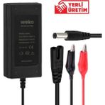 Canarino 12.6V - 3 Amper 3s Lithium Ion Battery Charger 5.5-2.5mm Lityum Iyon Piller Için Uygun Şarj Cihazı