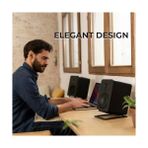 Canarino A4 Arc Aktif Hoparlör Kahverengi(Hdmı Arc,rca Bluetooth,optik,usb,sub Out) - 01-Siyah