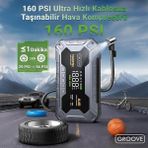 Canarino A40 Lastik Şişirme Kompresörlü Taşınabilir Jump Starter Akü Takviye Cihazı