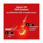 Canarino Alpecin Çift Etkili Şampuan 200ML | Kepek Önleyici ve Doğal Saç Uzatıcı Şampuan | Saç Dökülmesini Önler | Erkekler Için Saç Bakımı Almanya'da Üretilmiştir - Option-1