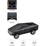 Canarino D68 Cyber Model Araba Tasarımlı Bluetooth Hoparlör 15W Güçlü Ses Rgb LED /tws/usb Siyah