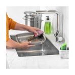 Canarino Glitzi 3 Lü Power Inox Colors Çelik Bulaşık Süngeri - Ahşap