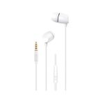 canarino k109 3,5 mm çivi jack kablolu mikrofonlu müzik dinleyebileceğiniz ve görüşme yapabileceğiniz kampanya özel performansta bir numara telefon kulaklığı (beyaz) - -- - Option-1