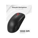 Canarino Kablosuz Fare (WL150) - 2.4g Usb-A Çok Yönlü Ergonomik Fare - 3 Milyon Tıklama, 1.000 Dpı - Taşınabilir Kompakt Kablosuz Tasarım - Bilgisayar ve Dizüstü Bilgisayar Aksesuarları
