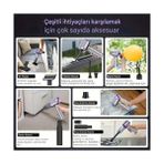 Canarino Kablosuz Güçlü Araç Süpürgesi ve Hava Üfleyici | 20000PA Turbo Vakum Gücü | 3 Kademeli Fırçasız Motor | Şarjlı Mini El Süpürgesi | Hepa Filtreli Oto Süpürgesi | Ev Ofis Araba Temizlik Makinesi | - 0 - Siyah