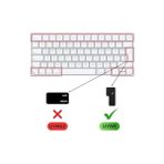 Canarino Keyboard 3 ile Uyumlu Klavye Koruyucu A2449 A2450 A3118 A3203, Id Uyumlu, Silikon 0.3 mm Ultra Ince, Yıkanabilir, Toz-Sıvı Koruma, Sessiz Yazım Şeffaf - 0,35 lt