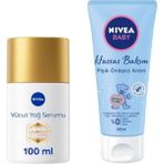 Canarino LUMINOUS630 Çatlak Karşıtı Vücut Yağ Serumu 100ML ve Baby Hassas Bakım Pişik Önleyici Krem 100ML - Option-1