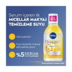 Canarino Micellar Aydınlatıcı Makyaj Temizleme Suyu 400 Ml,suya Dayanıklı Makyajı Çıkarır,ovalama Gerektirmez,serum Içerikli,c Vitamini,e Vitamini, - Option-1