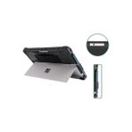 Canarino Microsoft Surface Pro Darbe Emici Tablet Kılıf Rugged Sert Koruyucu Kapak Uyumlu Pro 7 Pro 6 Pro 5 Pro 4 Hybrid Pc Tpu Çerçeve Kickstand Destekli Kalem Yuvalı Siyah - Option-1 - Altın