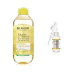 Canarino Parlak Cilt Için Makyaj Temizleme Suyu + C Vitamini Serum Seti - Option-1
