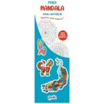 Canarino Puslu Mandala Çocuk Ayraç - Hayvanlar