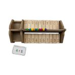 Canarino Smartmath Abacus Game Set – 2 Kişilik Ahşap Matematik Oyunu | Abaküs ile Sayı Öğrenme & Toplama Kartları | Eğitici Stem Seti | Çocuklar Için Yılbaşı Hediyelik Zeka Oyunu - 1 TB - 1 GB