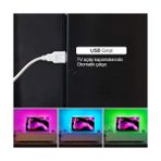 Canarino Tv Arkası Animasyonlu Rgb Şerit LED Seti Kumandalı 3 Metre - - 5V USB Girişli - 1 m - 00 Beyaz