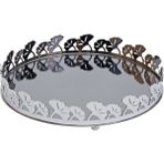 Canba G Krom Yuvarlak Tepsi 34 cm - 1 Adet