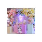 canbayhobi 100 Lü Unıcorn Pony Makaron Krom Balon Seti