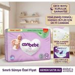 Canbebe 3 Numara Bebek Bezi, 4-9 Kg
