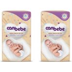 Canbebe 60x60 cm 10'lu 2 Adet Bebek Bakım Örtüsü