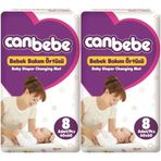 Canbebe Bebek 16 Adet 2x8 Alt Açma Örtüsü