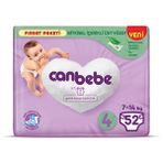 Canbebe Bebek Bezi Aylık Paket 4 Beden - 4 Beden (7 - 14 kg)
