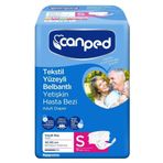 Canbebe Canped Belbantlı Tekstil Hasta Bezi, Small