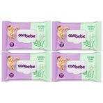 Canbebe Islak Havlu Mendil 56 Lı 4 Adet