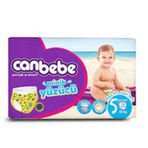 Canbebe Minik Yüzücü No:5 Junior 88 Adet Mayo Bebek Bezi