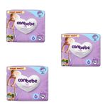 Canbebe No: 6 XLarge 108 Adet Bebek Bezi