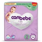 Canbebe No:2 Mini 144 Adet Bebek Bezi
