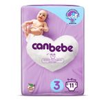 Canbebe No:3 Midi 11 Adet Bebek Bezi