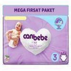 Canbebe No:3 Midi 168 Adet Bebek Bezi