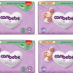 Canbebe No:3 Midi 224 Adet Bebek Bezi
