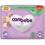 Canbebe No:3 Midi 30 Adet Bebek Bezi
