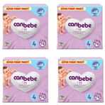 Canbebe No:4 Maxi 304 Adet Bebek Bezi