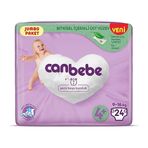 Canbebe No:4+ Maxi Plus 24 Adet Bebek Bezi