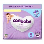 Canbebe No:5 Junior 220 Adet Bebek Bezi