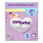 Canbebe No:5 Junior 360 Adet Bebek Bezi