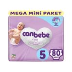 Canbebe No:5 Junior 80 Adet Bebek Bezi