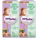 Canbebe No:6 XLarge 124 Adet Bebek Bezi
